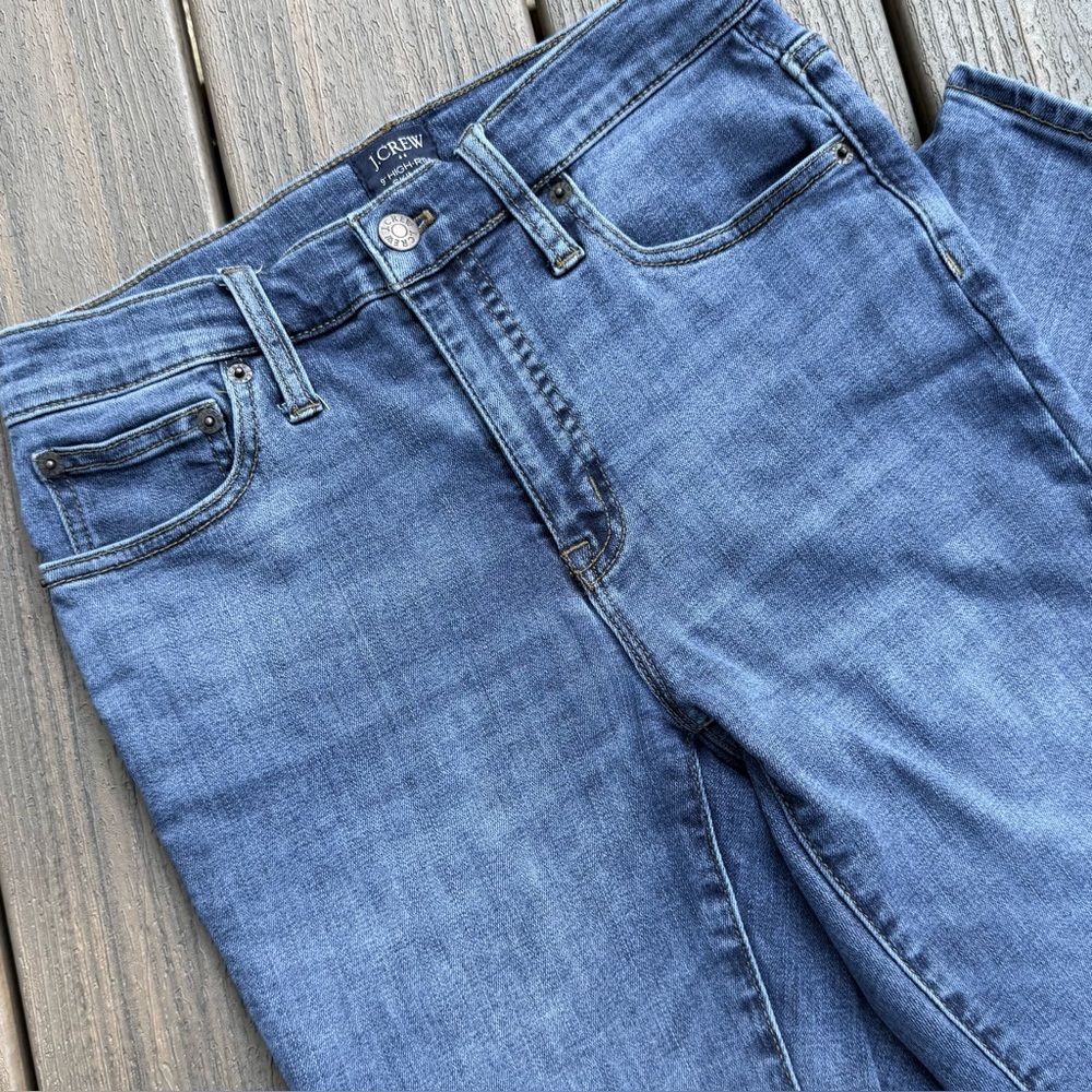 J.Crew high-rise jeans